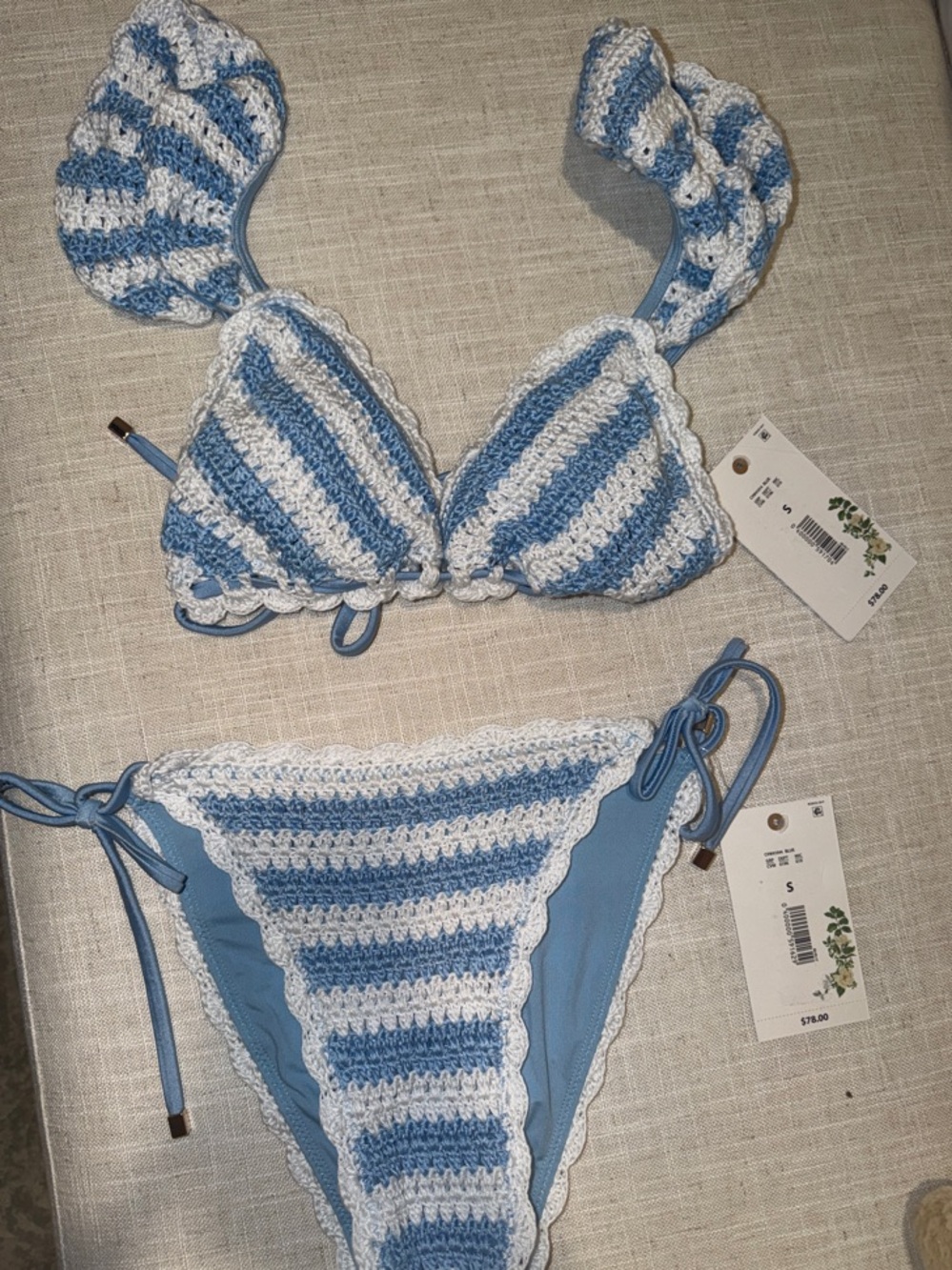 Chelsea & Violet Crochet Bikini Set